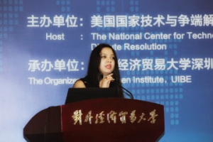 Chitranjali Negi at 16th International Forum on Online Dispute Resolution in Beijing, China